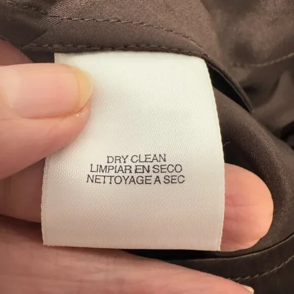 Jones New York Collection sz12 Manderin Banded Collar Lace Top Silk Cami Ruffled - Picture 10 of 16